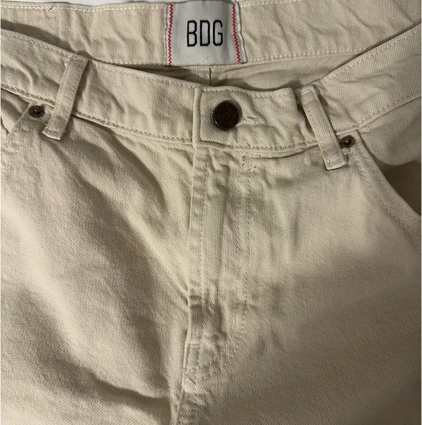 BDG Cream Colored Jeans  - Image 3