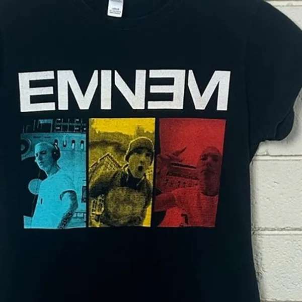 Eminem Black Band Tee size M Size M - Image 4