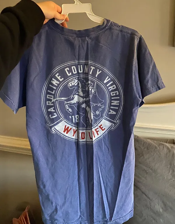 younglife t shirt Blue - Image 2