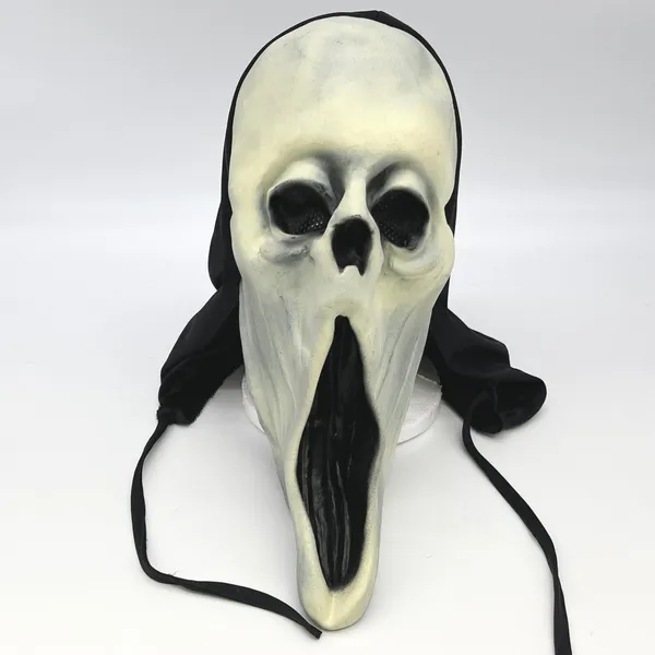 Paper Magic Group Halloween Scream Mask Vintage 2003 Hooded Skull Ghoul Adult - Image 2