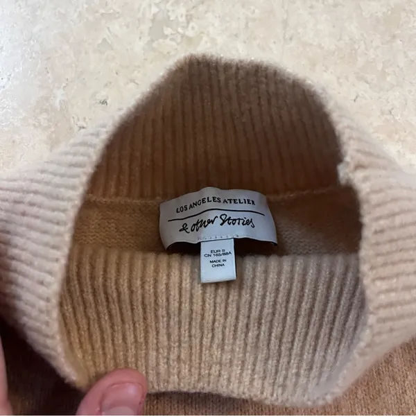 & Other Stories Tan Sweater - Image 3