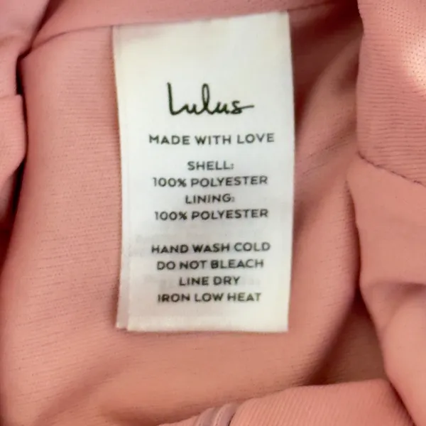 712 | Lulus Dusty Rose One Shoulder Satin Maxi Dress Formal Bridesmaid Size Small - Image 7
