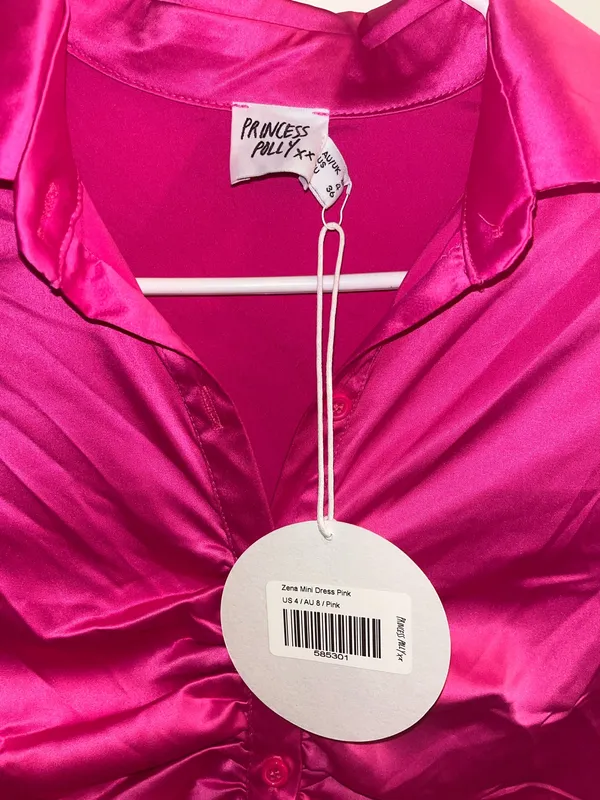Princess Polly Zena Pink Dress - Image 3