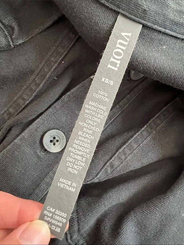Vuori McKenzie Shirt Jacket XS / S Washed Black - Image 4