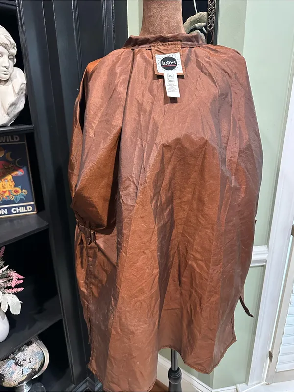 Totes Bronze Metallic Packable Raincoat – One Size (XS–2XL) - Image 10