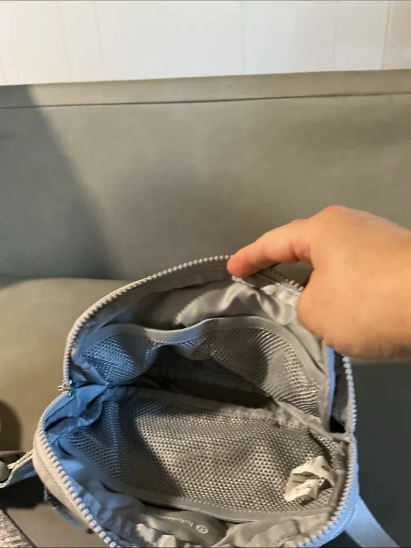 lululemon athletica Light Blue Men's Belt Bag - Image 5