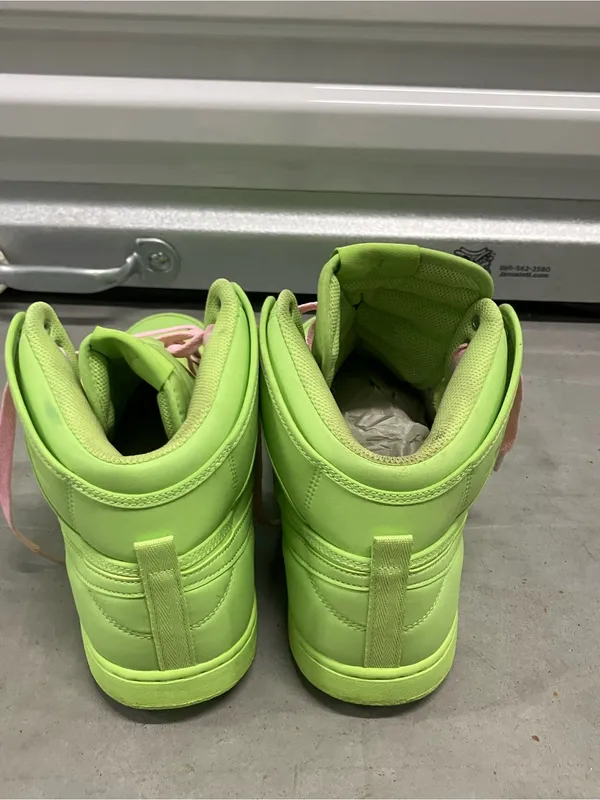 Billie Eilish x Air Jordan 1 KO 'Volt' Women's Sneakers 12W - Image 3