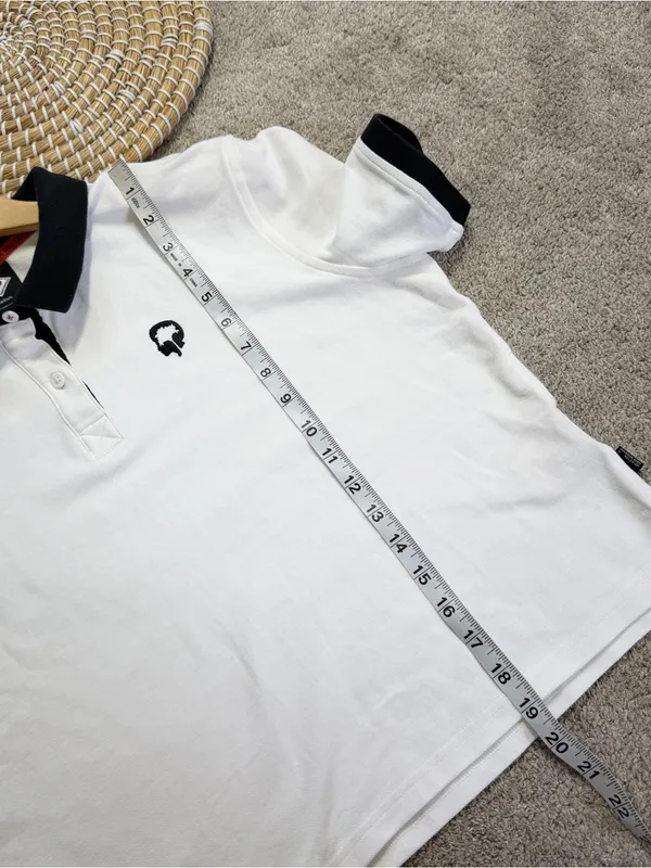 REI Co-op + Outdoor Afro Women’s Polo Shirt Shortsleeve in White M - Image 9