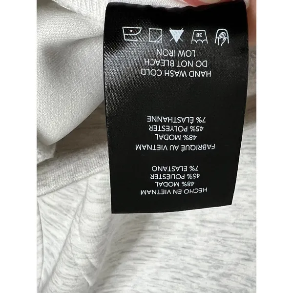 RAE MODE Half Zip Hoodie Small Gray Pullover Athleisure Sweatshirt Scuba - Image 5