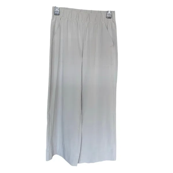 Beyond Yoga Gray Mist Easy Wide Leg Pants Size Medium - Image 3