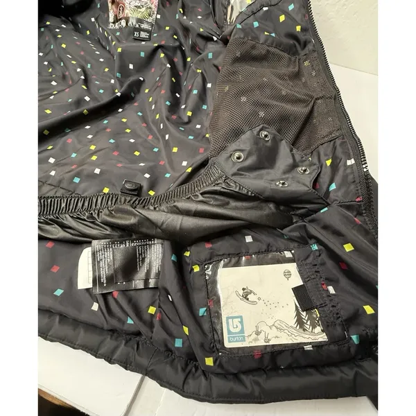 Burton Snowboarding Ski Puffer Jacket Women Size XS Black Quilted Sporty Skiing‎ - Image 15