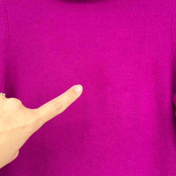Charter Club Luxury 100% Cashmere‎ Turtleneck Sweater Pink Purple Small - Image 3