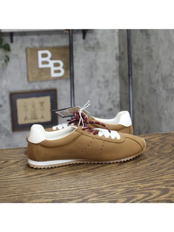 NWT Universal Thread JoJo Sneakers Double Lace Low Top 94462314 Brown 7.5M - Image 7
