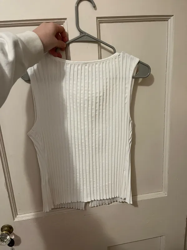 Free People White Tank Top - Image 3
