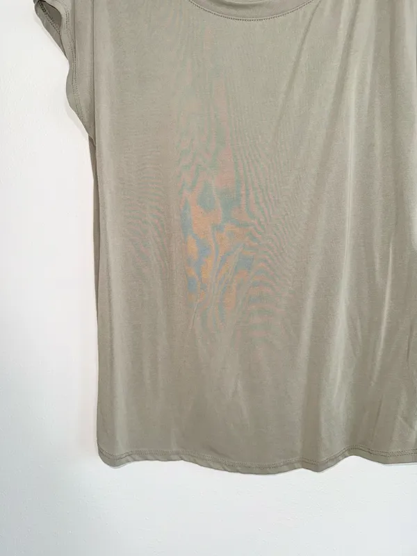 Maurices 24/7 Fairhaven Sandwash Dolman Tee Solid Light Green - Image 5