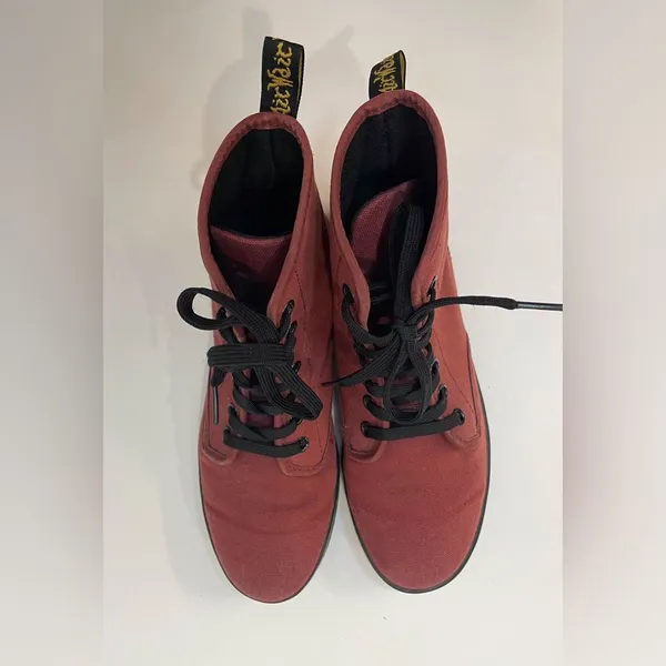 Dr. Martens Women’s Shoreditch Canvas Casual Boots Size‎ 7 - Image 4