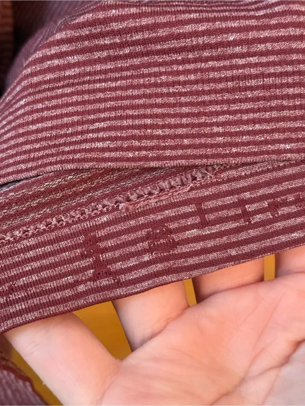 Lululemon Swiftly Tech Long Sleeve Crew in Heathered Rosewood - Image 4