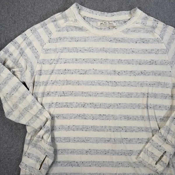 We The Free Free People Women's Small Long Sleeve Striped Tunic Top Thumbhole - Image 4