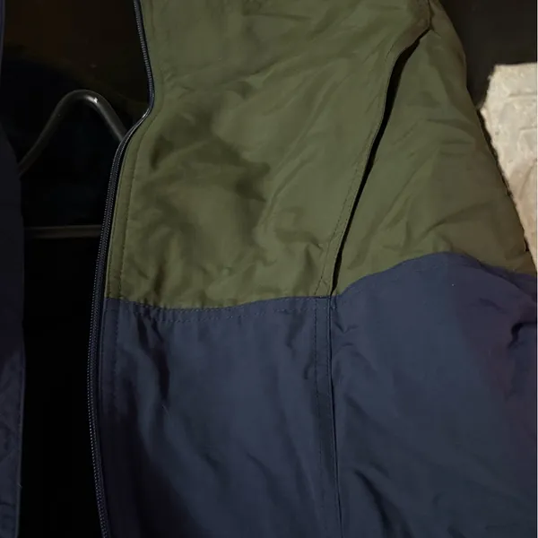 L.L. Bean Blue and Green Utility Jacket Size XL - Image 2