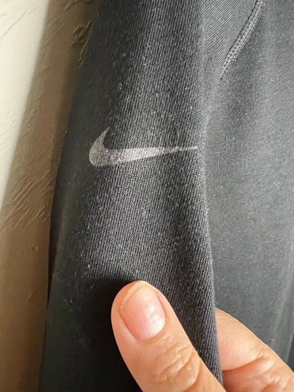Nike Dri-Fit Black Funnel‎ Cowl Neck Athletic Sweater - Image 6