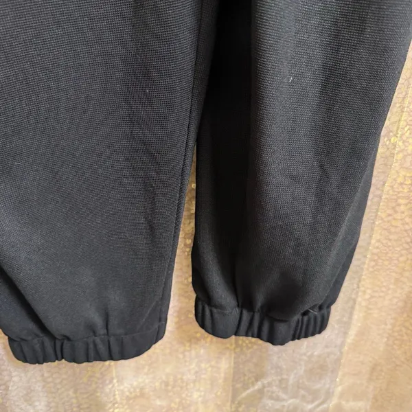 Halara Black Pockets Waffle Casual Jogger Overalls Comfy Cozy Medium NWT - Image 8
