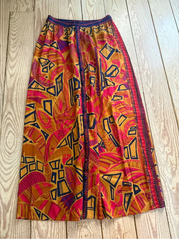 Farm Rio Cool Tropical Maxi Skirt size S - Image 2