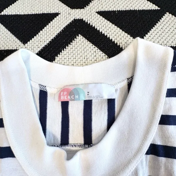 Free People Beach Capri Striped Midi Dress - Image 12