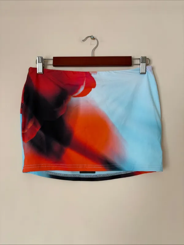 White Fox Late Nights mini skirt imperial sapphire - Image 2