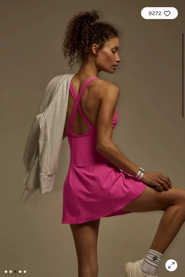 Free People Drop Shot UV Protection Skortsie - Image 3