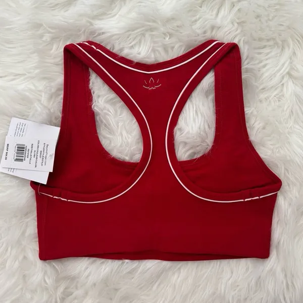 Beyond Yoga Spacedye Ready Bra Holly Red Heather Size XS - Image 5