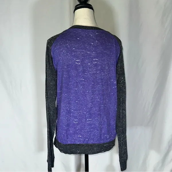 Press Box Women’s Kansas State Wildcats Raglan Style Long Sleeve Shirt - Image 5