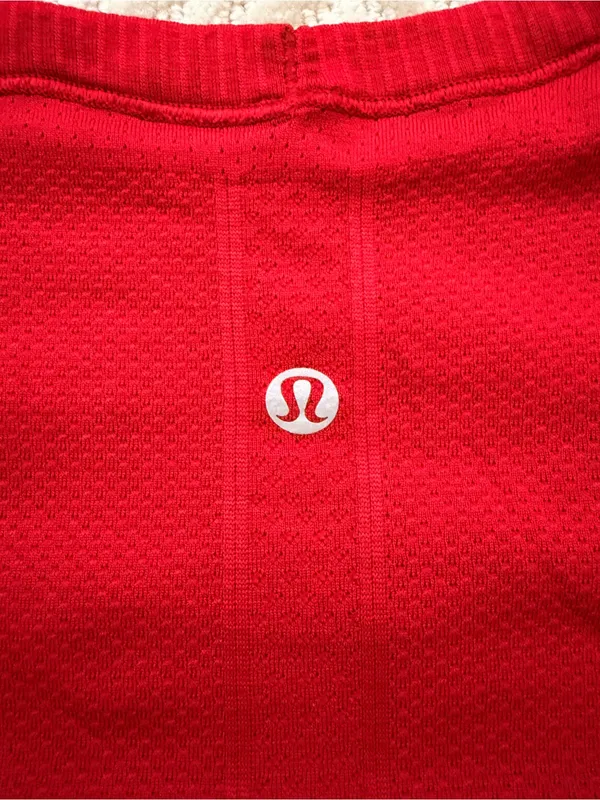 Lululemon Swiftly Tech Short Sleeve Crew Red - Image 7