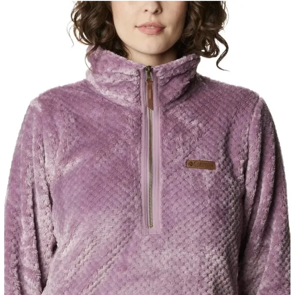NWOT Columbia Fire Side Sherpa 1/4 Zip Faux Fur Fleece Pullover - Image 2