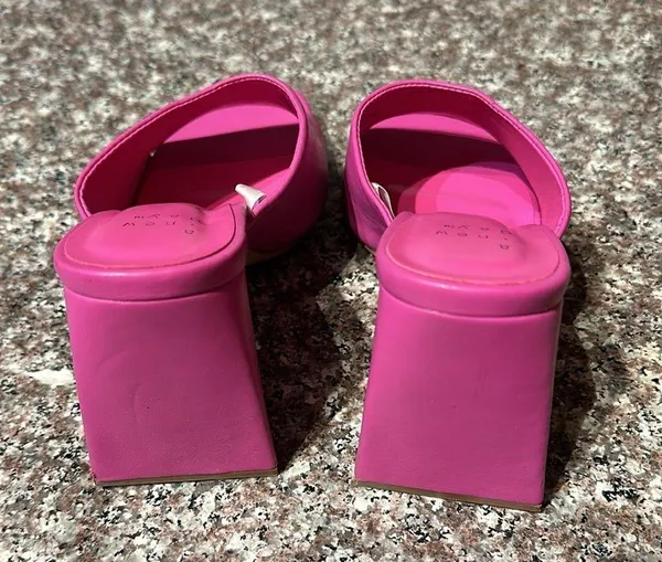 A New Day Pink Platform Heels - Image 4