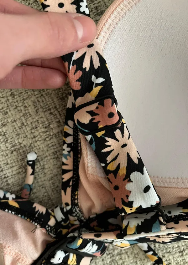 Floral Bikini Top Multi - Image 6