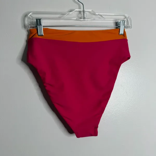 NWOT‎ Express High Waisted Color Block Body Contour Swim Bottom Medium - Image 5