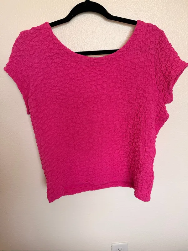 Maeve by Anthropologie Socialite Popcorn Tee Large - Image 2