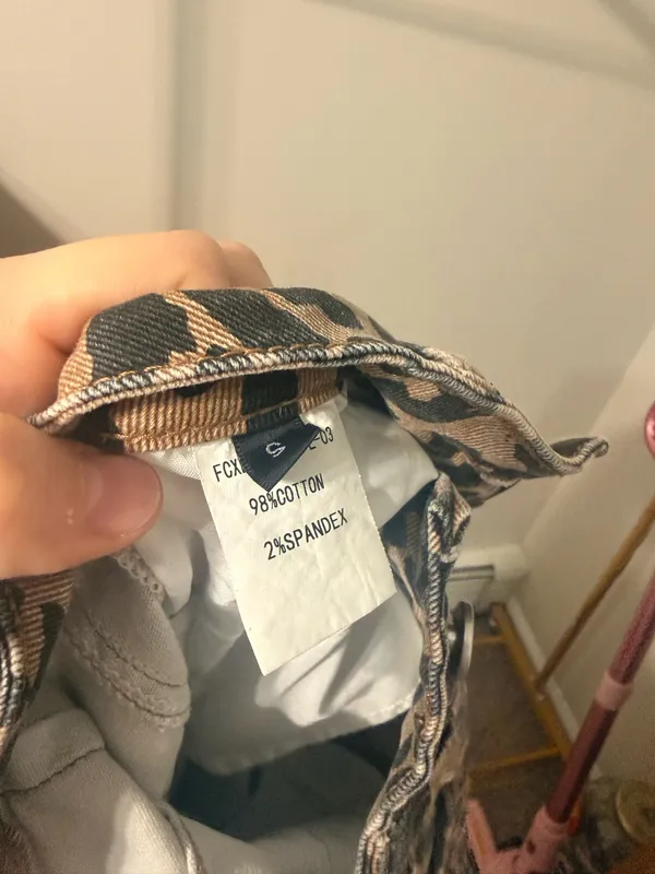 Amazon Leopard Barrel Jeans  - Image 3
