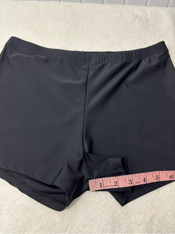 Black Women's‎ Swim Bike Shorts - Classic Comfort Size XL - Image 4