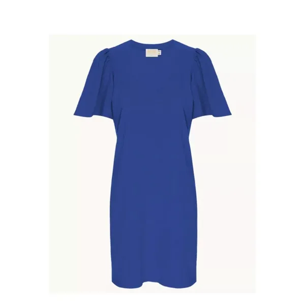 NWT $160 Nation LTD Anthropologie Mallory Dress Royal Blue 100% Cotton Size S - Image 4