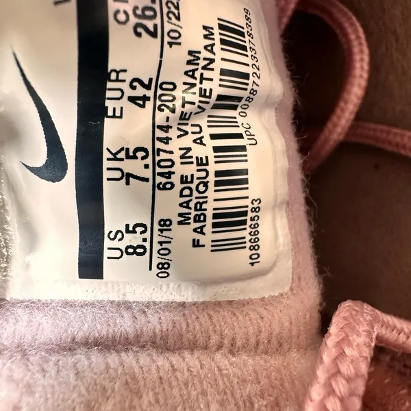 Nike women’s Triple Pink Air Max 98- 640744-200 - Pumice Plum Chalk. Sz 8.5 - Image 7