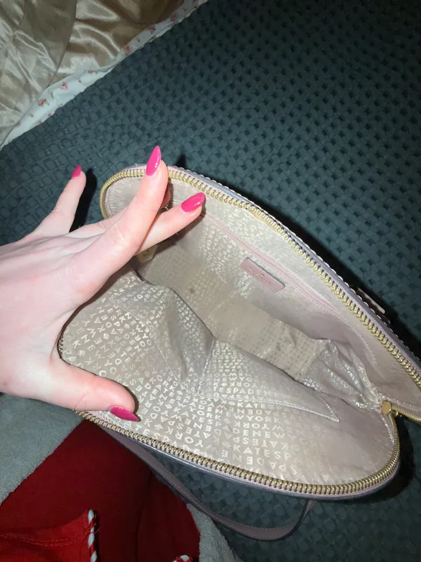 Kate Spade Pink Purse Leather - Image 5