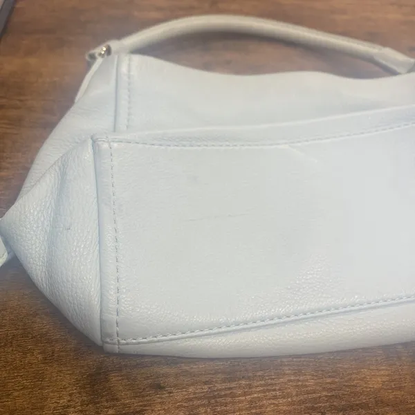 Kate Spade Mint Pebbled Leather Crossbody Shoulder Purse 2-Way Bag Medium - Image 5