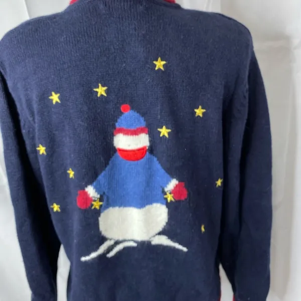 Christopher and Banks patriotic Christmas sweater - Image 11