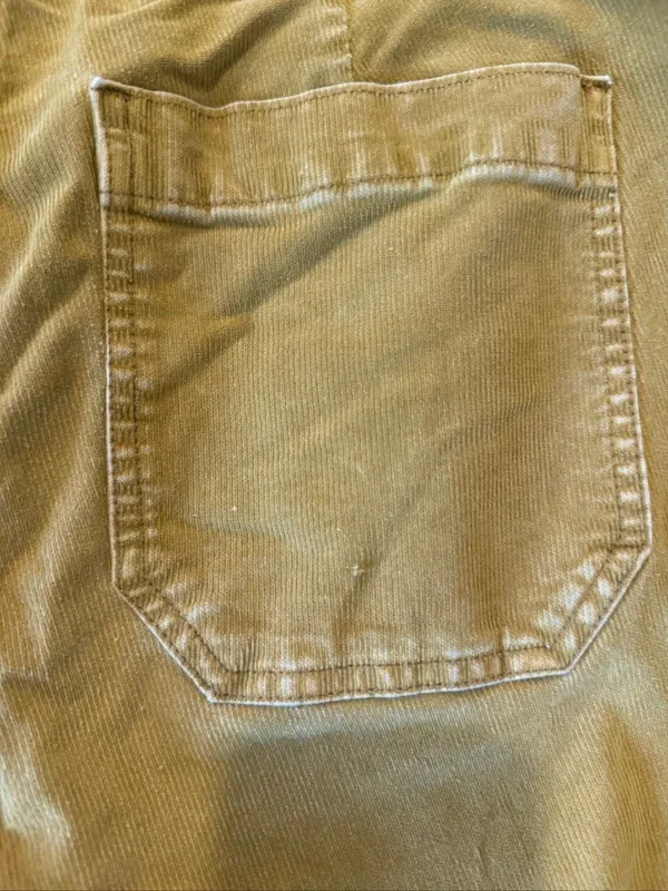 J.Crew Billie crop Demi boot mustard corduroy pant size 28 - Image 8