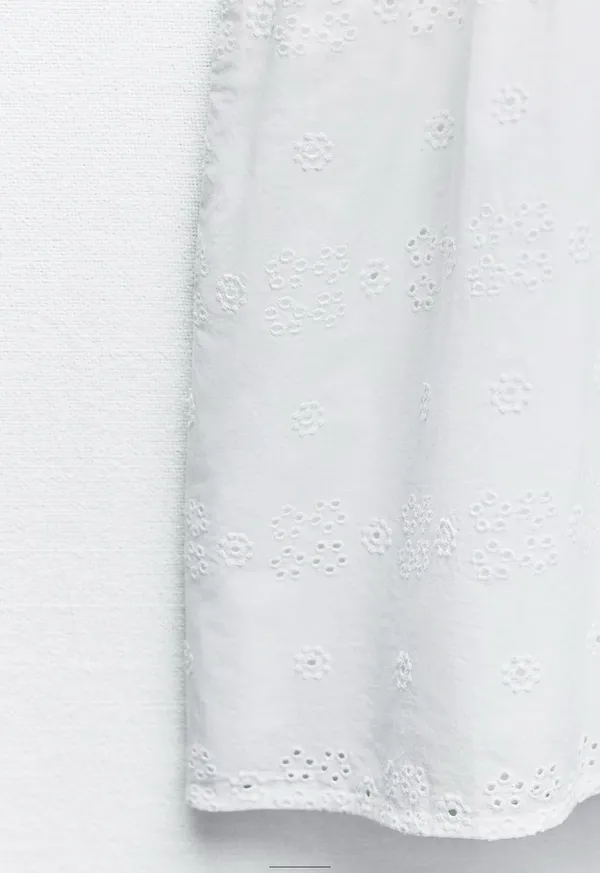 ZARA Embroidered Dress - Image 9