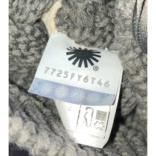 UGG Kiandra Boots Women 7 Willow Ribbon Suede Cable Knit Wool Lined‎ Pull On - Image 15