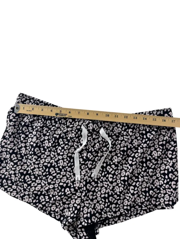 Calvin Klein Black & White Leopard Print Cami Short Pajama Set xl - Image 2