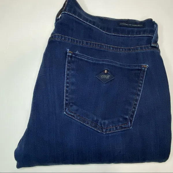Citizens of Humanity Morrison Slim Bootcut Jeans Dark Wash - Image 2