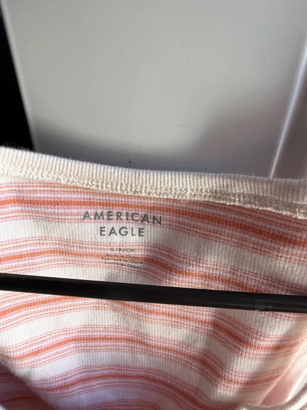 American Eagle Striped Tank Top - Image 2
